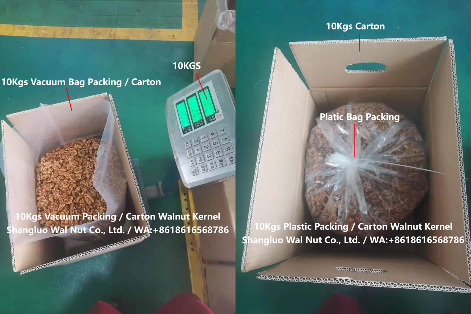 Yunnan Walnut Kernels Packaging